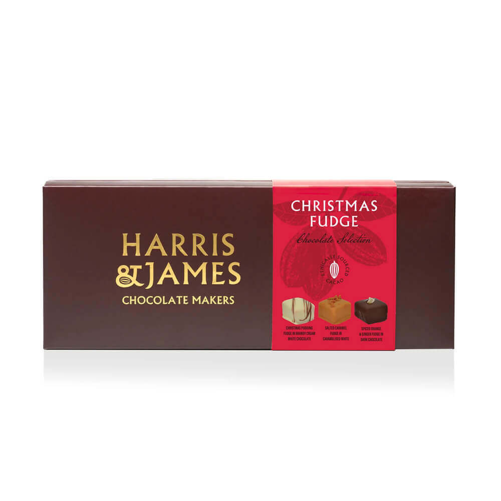 Harris & James Christmas Fudge 12 Piece Selection